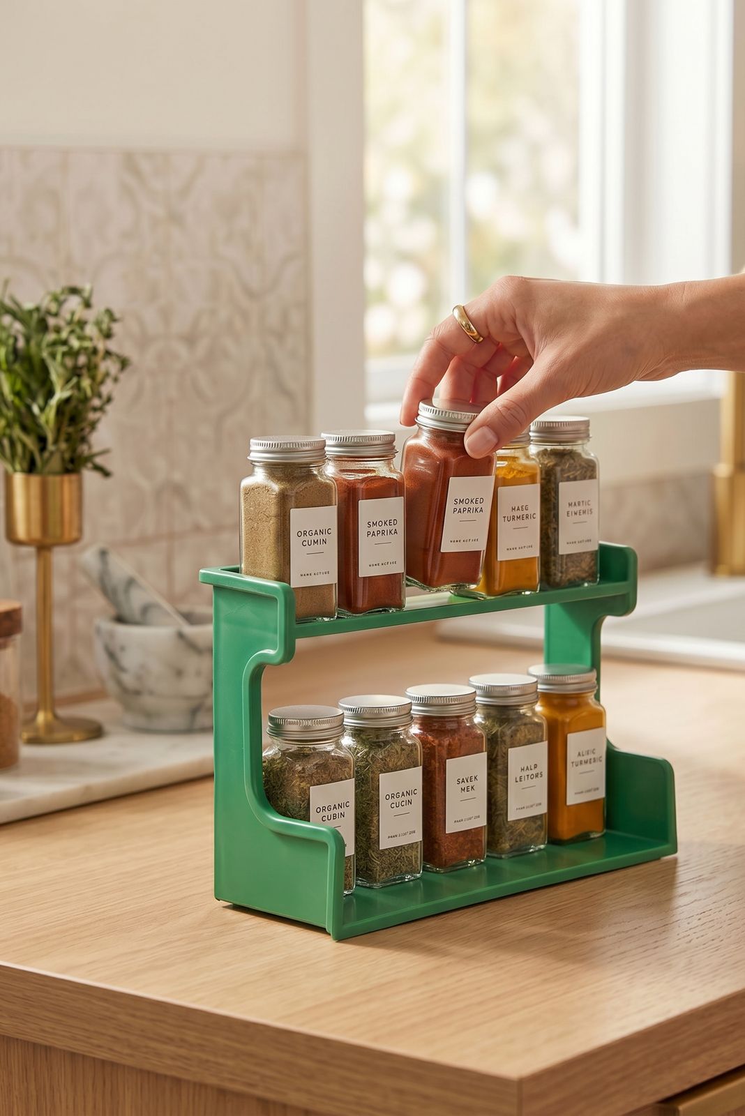 Spice Bottle Racks